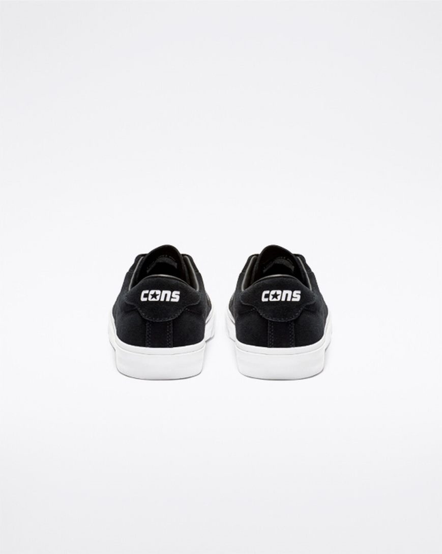 Zapatillas Skate Converse CONS Louie Lopez Pro Mujer Negras Blancas | PE 8P07E5